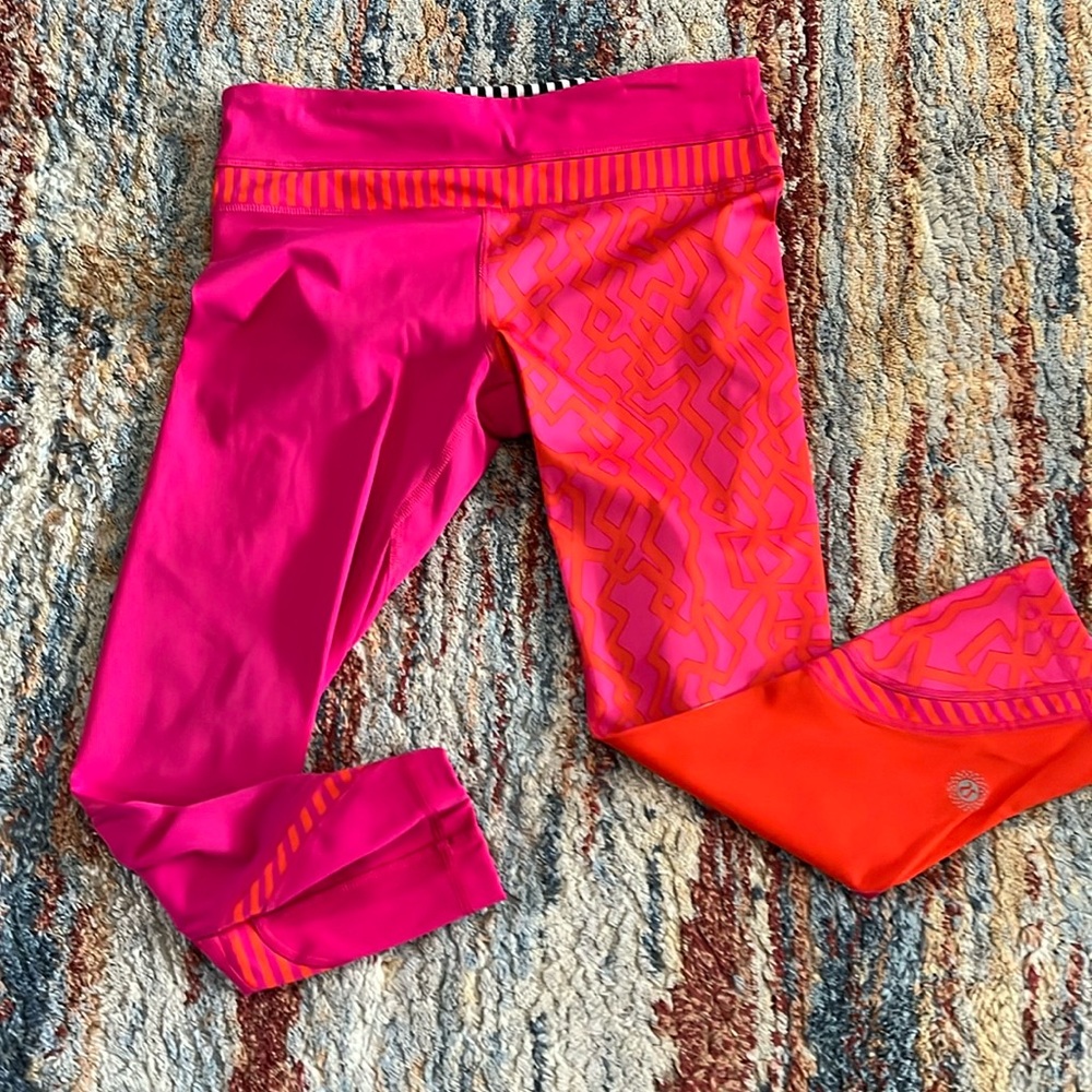 Lululemon capris seawheeze